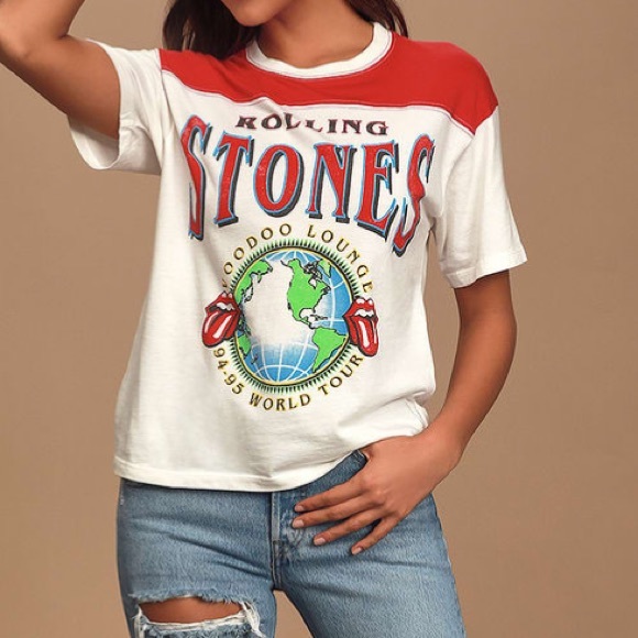 NWT Daydreamer Rolling Stones Voodoo Lounge Tee L - Picture 2 of 9